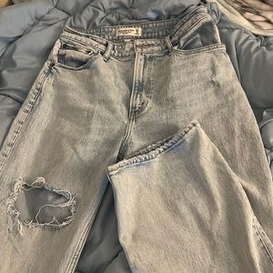 Abercrombie & fitch curve love 90s relaxed jean